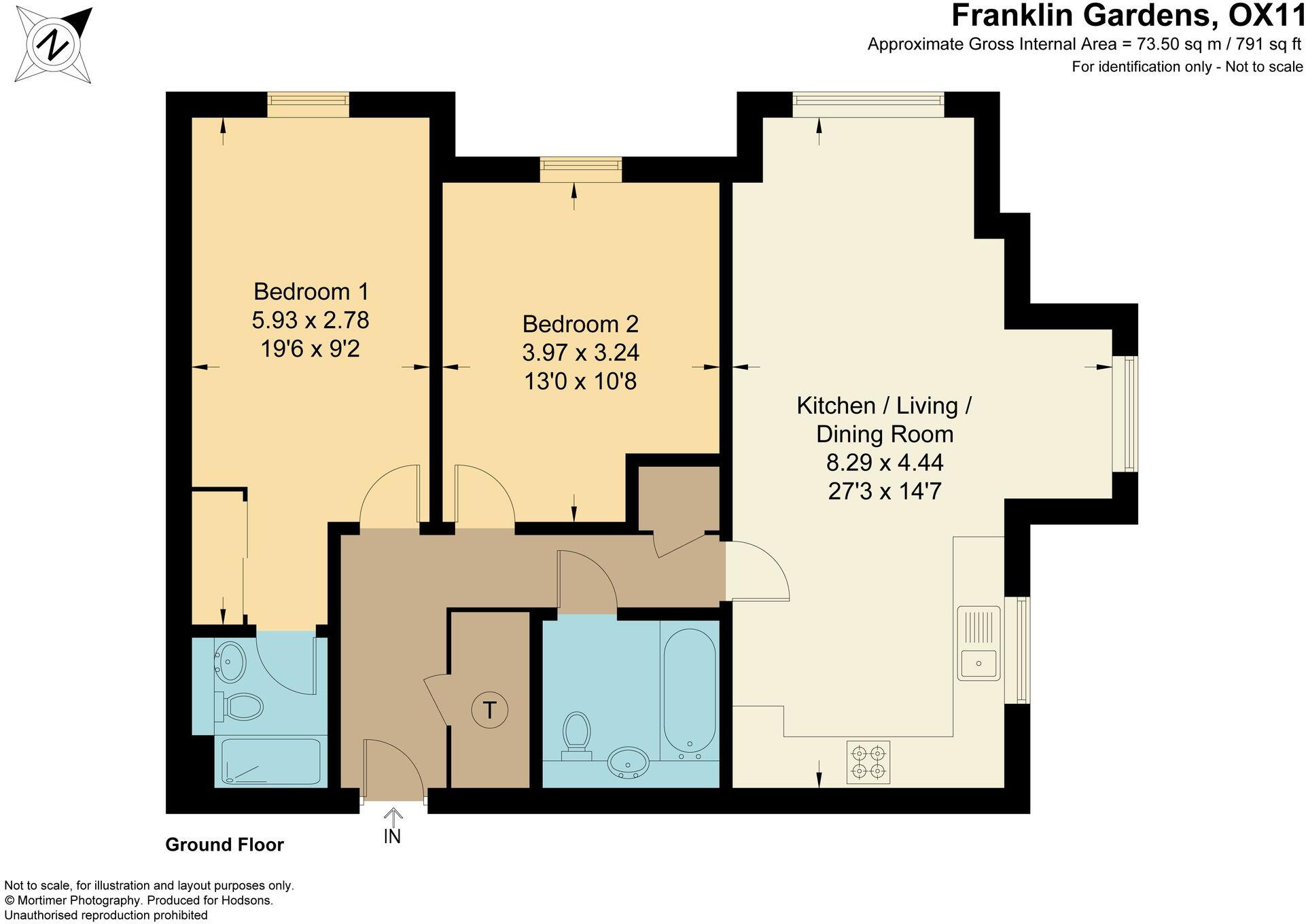 Franklin Gardens, Didcot, OX11 floorplan