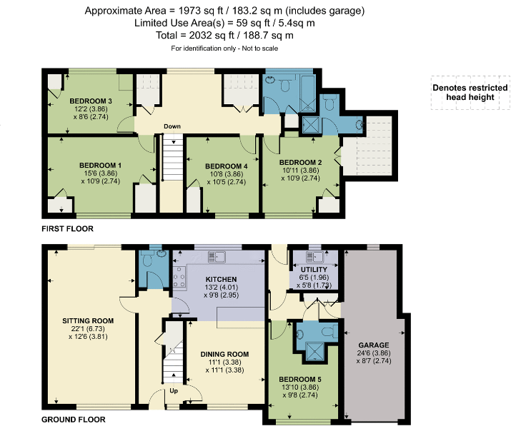 Pix Mead Gardens, Shaftesbury, Dorset floorplan