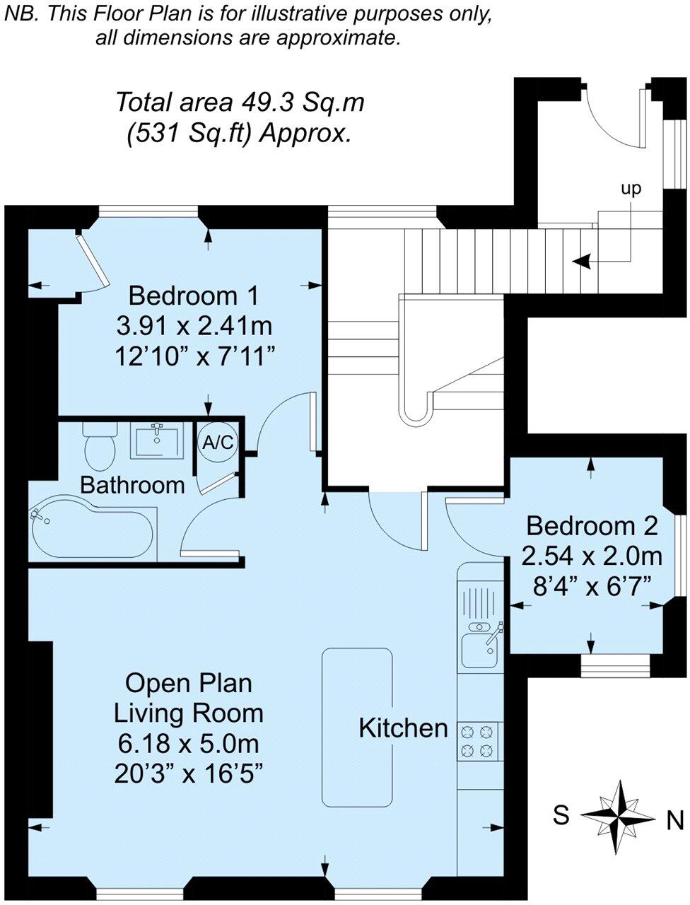 Devon Road, floorplan