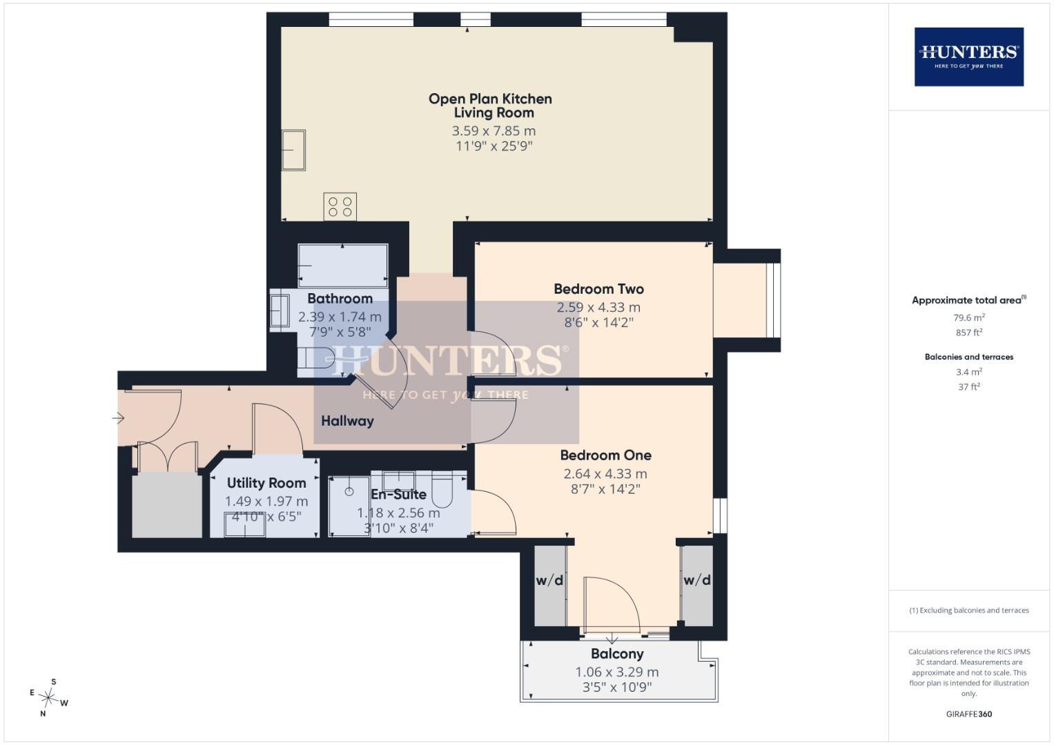 Lansdown, Cheltenham floorplan