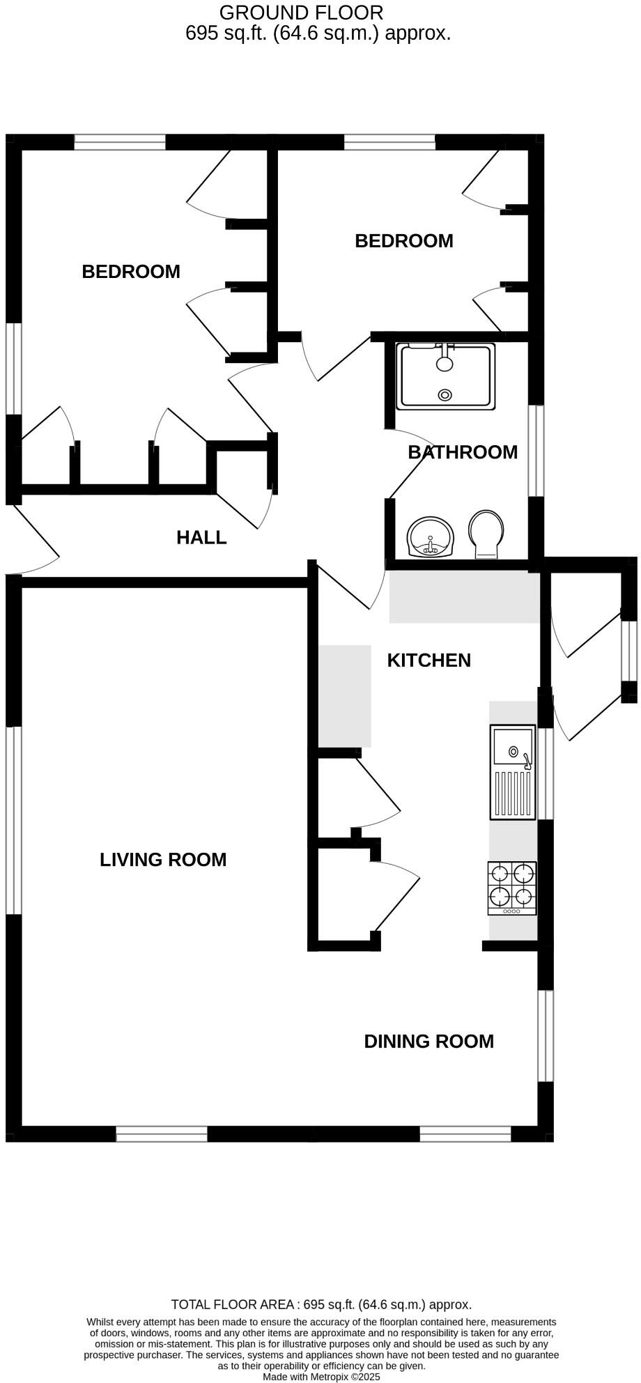 Glenhaven Park, Helston floorplan