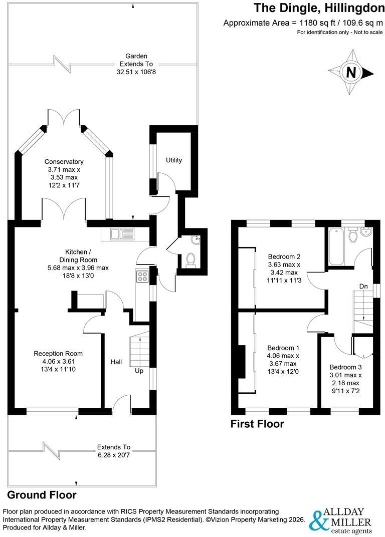 The Dingle, Hillingdon floorplan