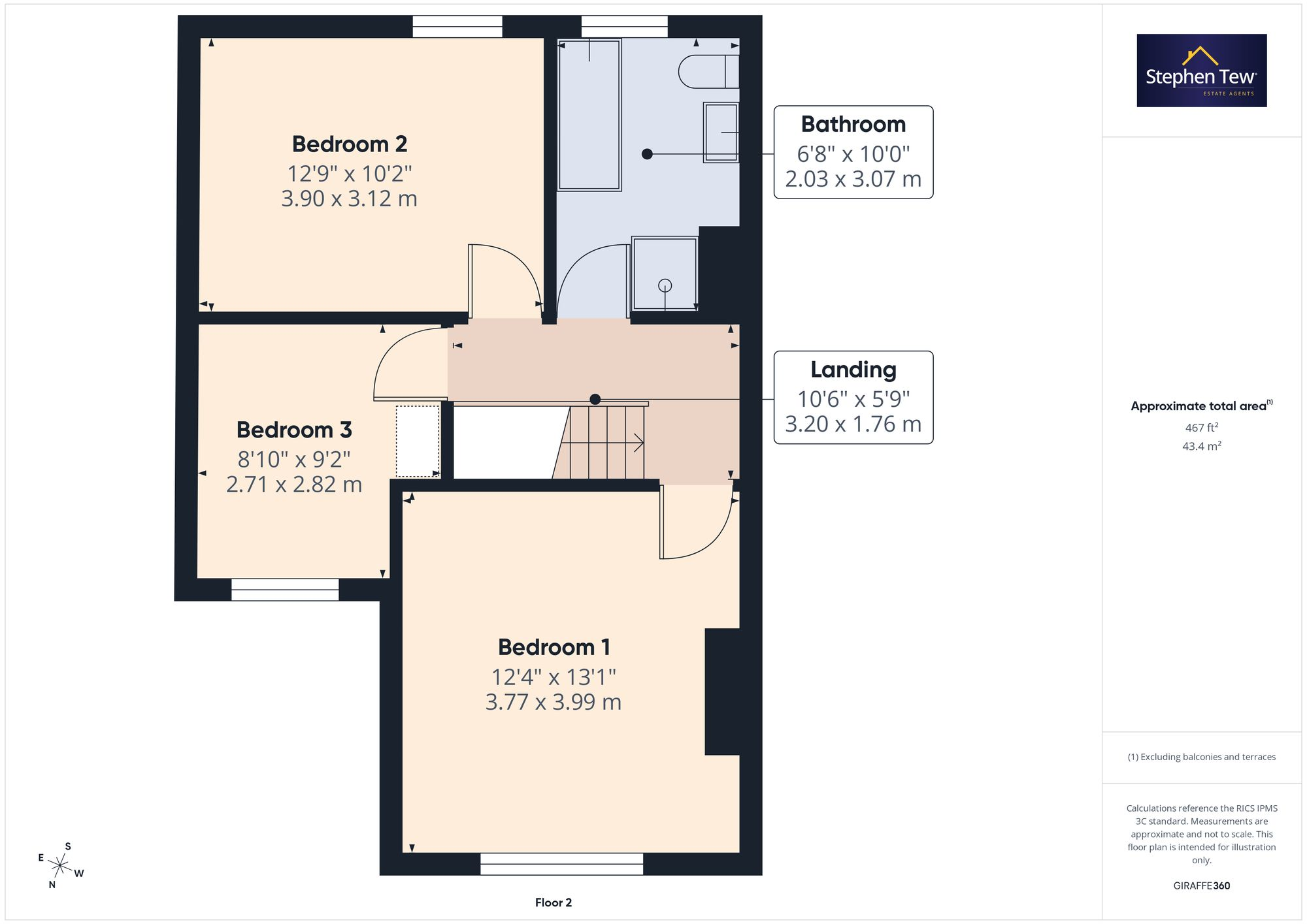 St. Ives Avenue, Blackpool, FY1 floorplan