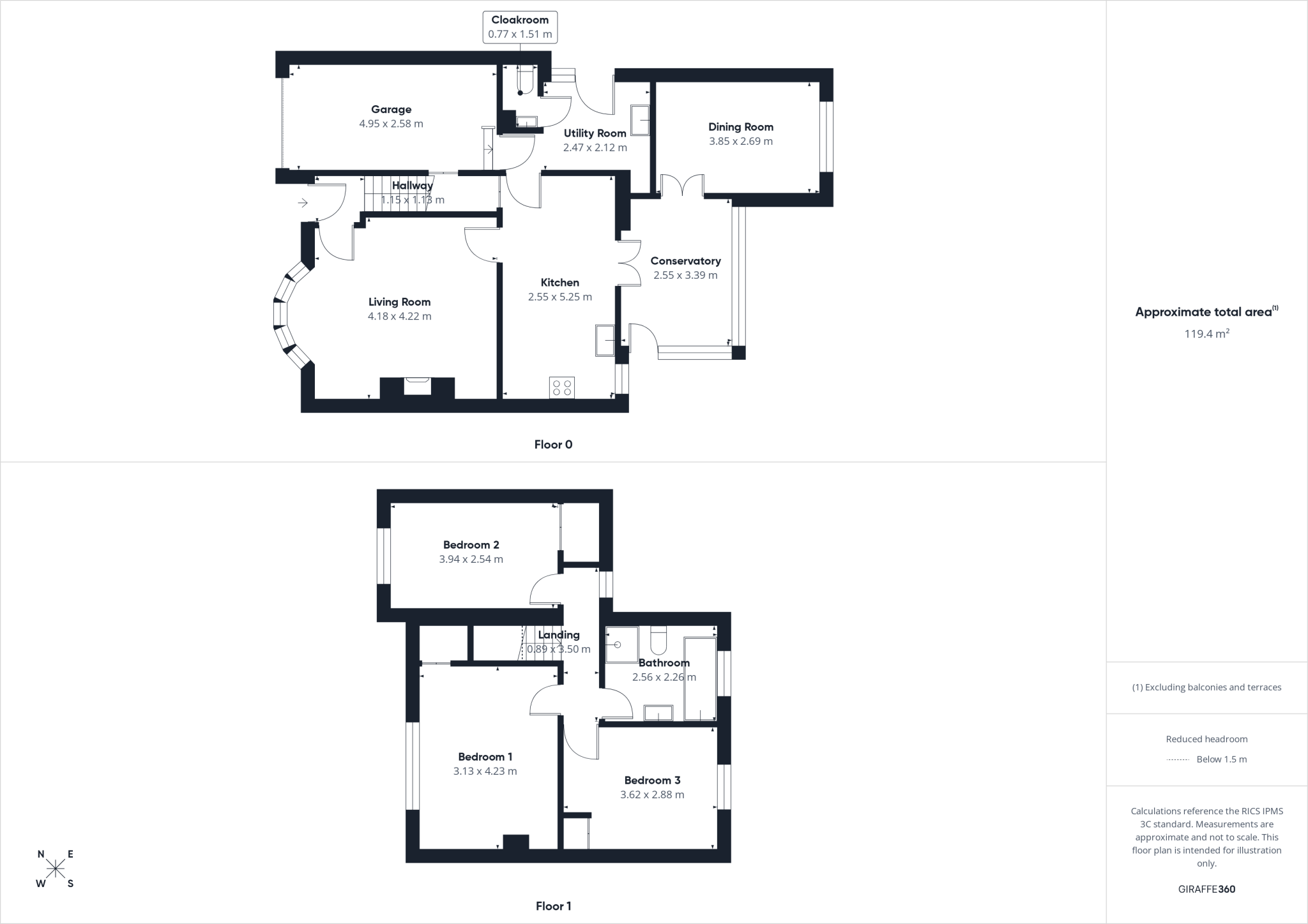 Coronation Drive, Whitehaven, Cumbria, CA28 floorplan