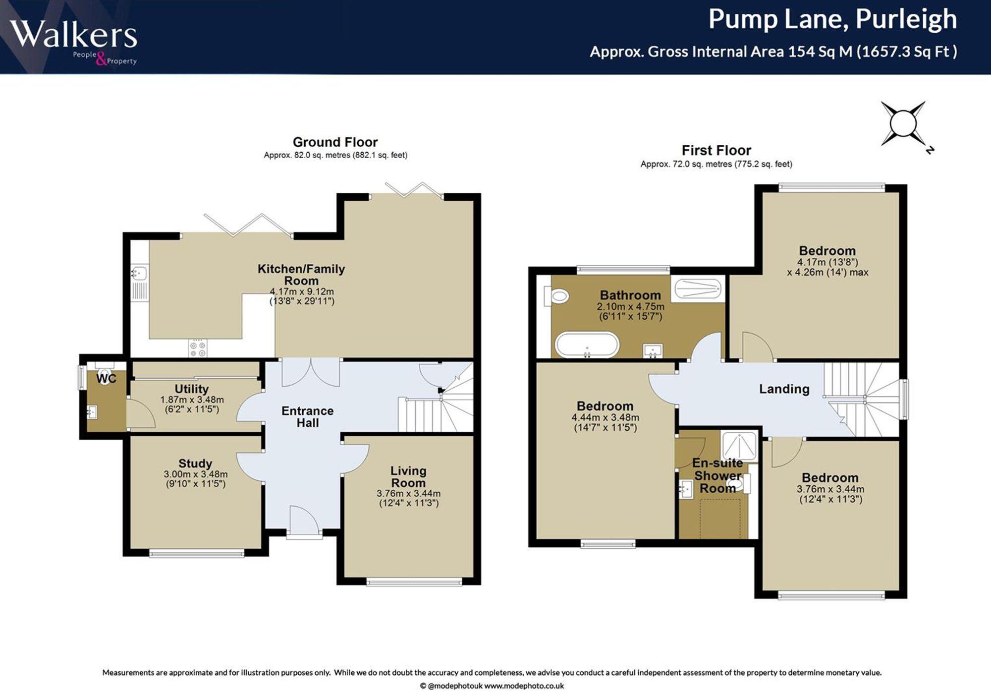 Pump Lane, Purleigh floorplan