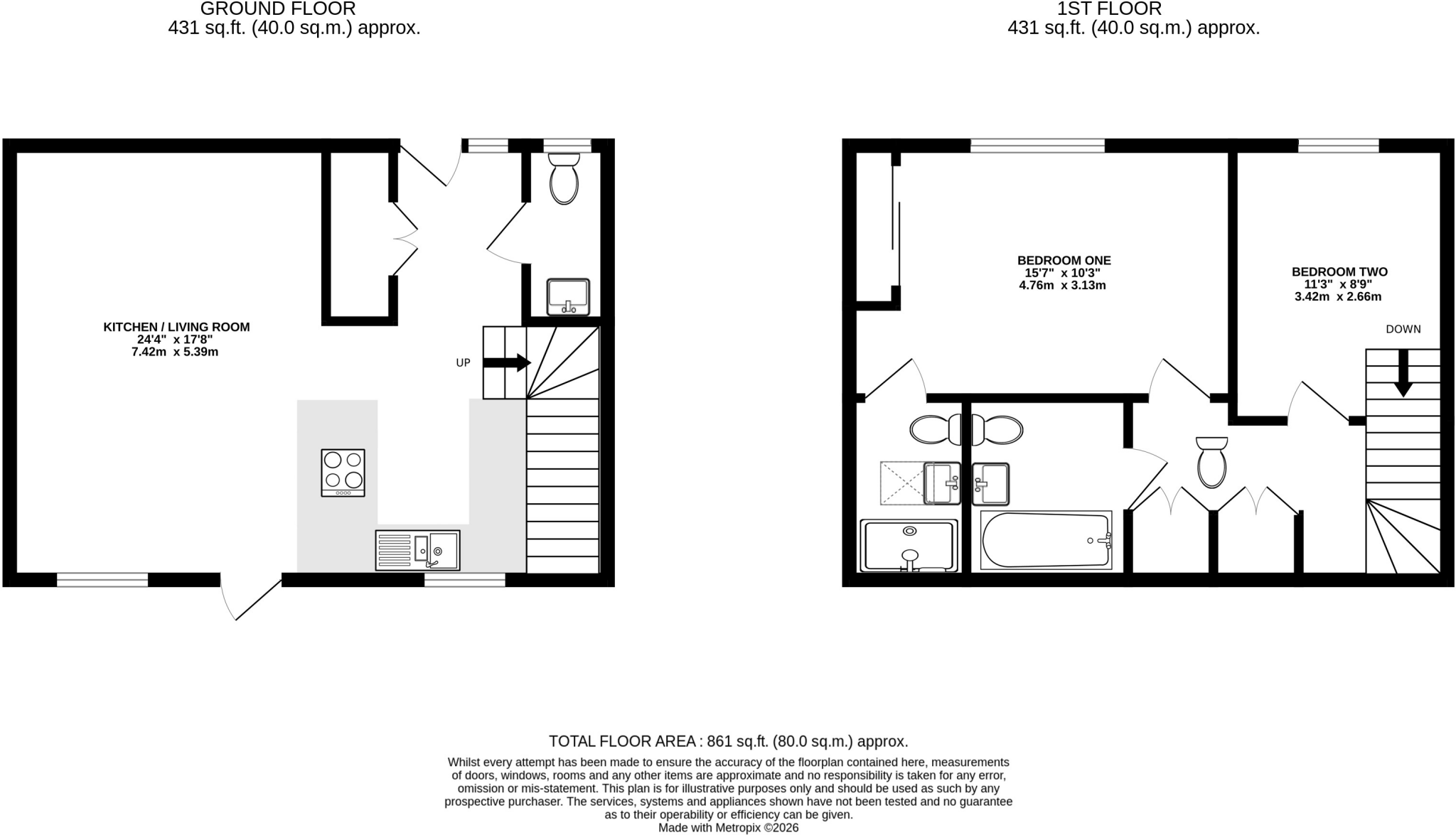 Grey Way, Cambridge floorplan