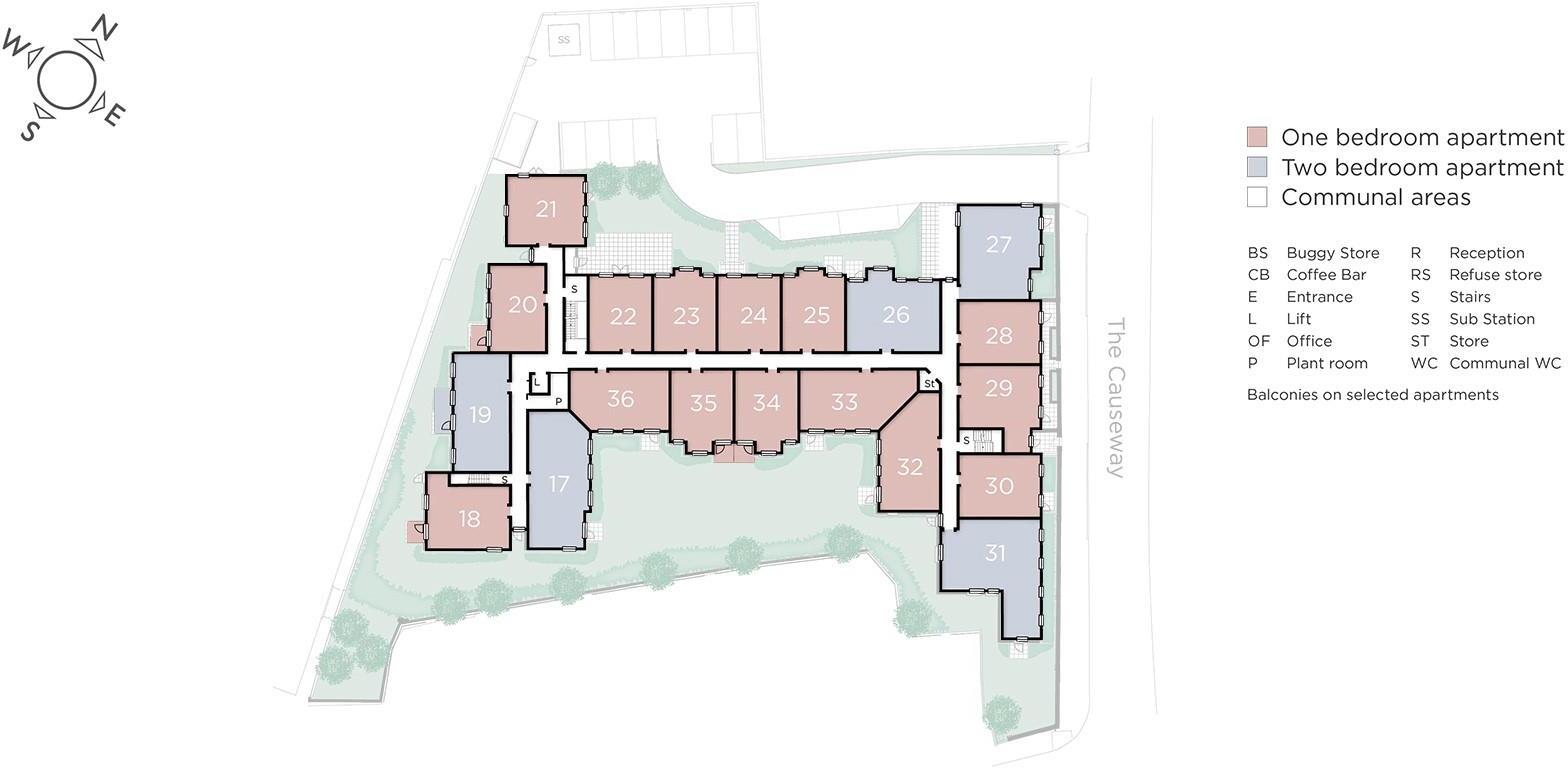 St Andrew’s Lodge, The Causeway floorplan