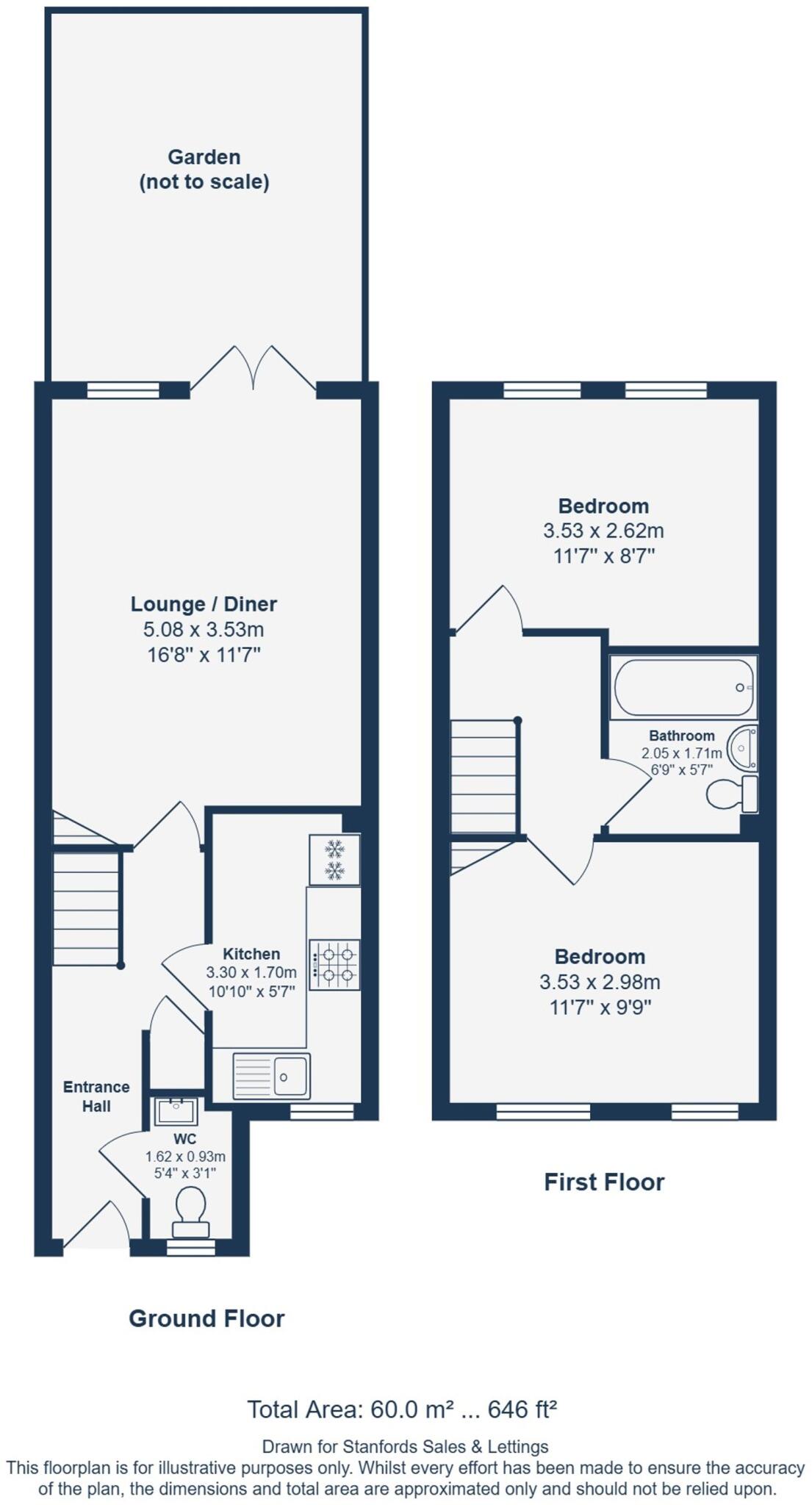 Heather Close, London, SE13 floorplan