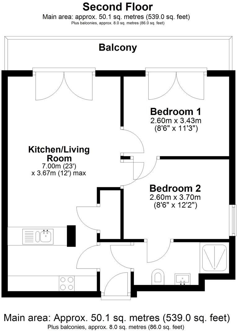 Hub, Clive Passage, Birmingham, B4 floorplan