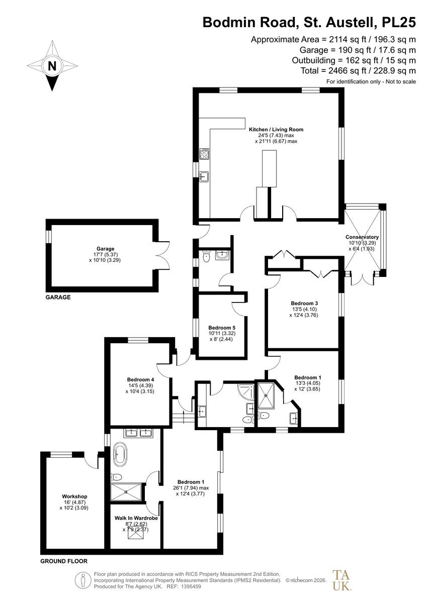Bodmin Road, St Austell, PL25 floorplan