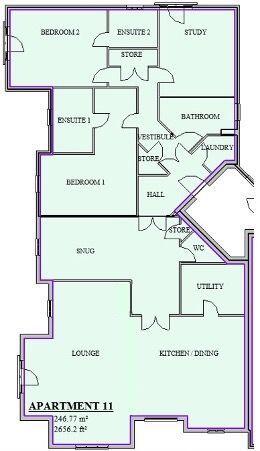 Beaumaris, LL58 8AZ floorplan