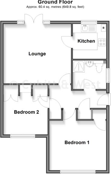 Bridle Road Epsom KT17 floorplan