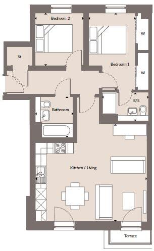 Pollokshaws Road, Glasgow, G41 floorplan