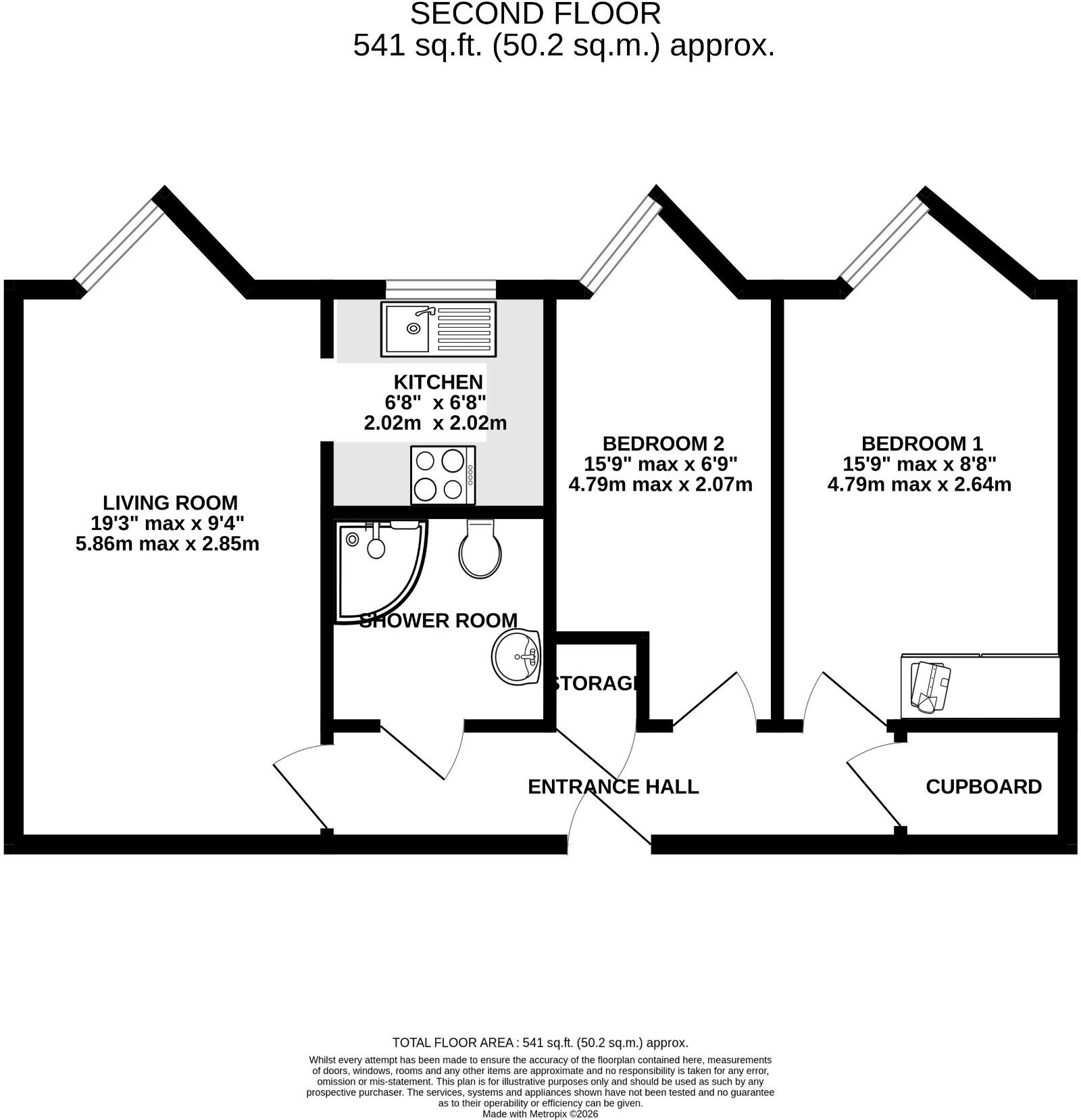 Tiverton Court, Fareham floorplan