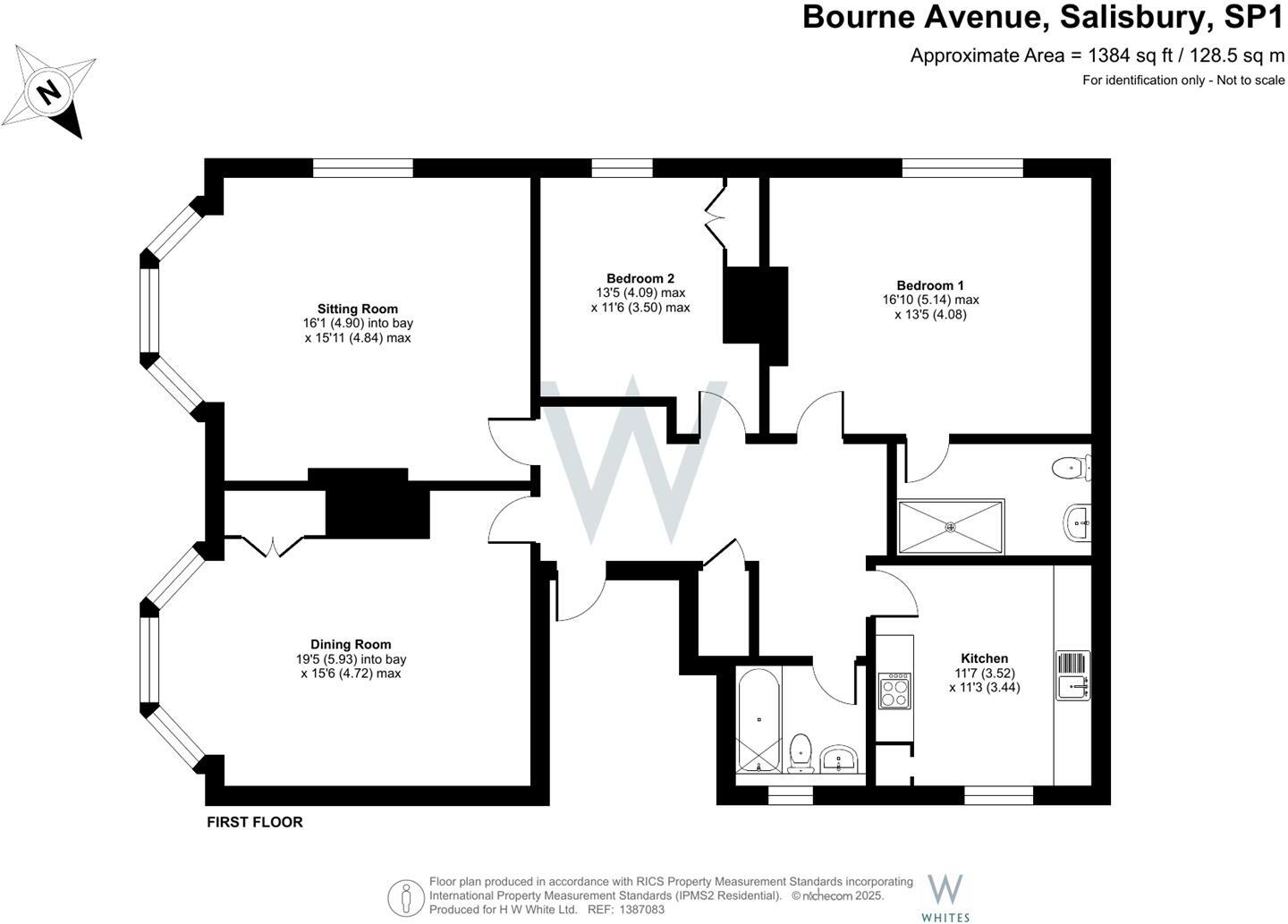 Bourne Avenue, Salisbury floorplan