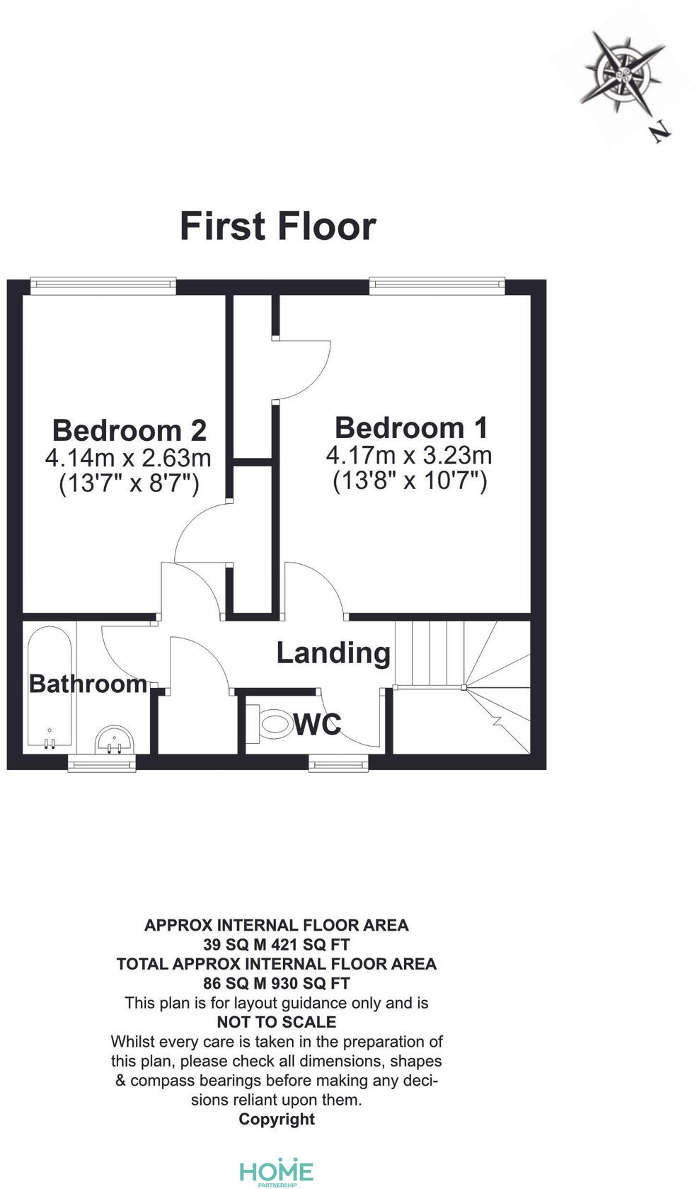 Cornel Close, Witham floorplan
