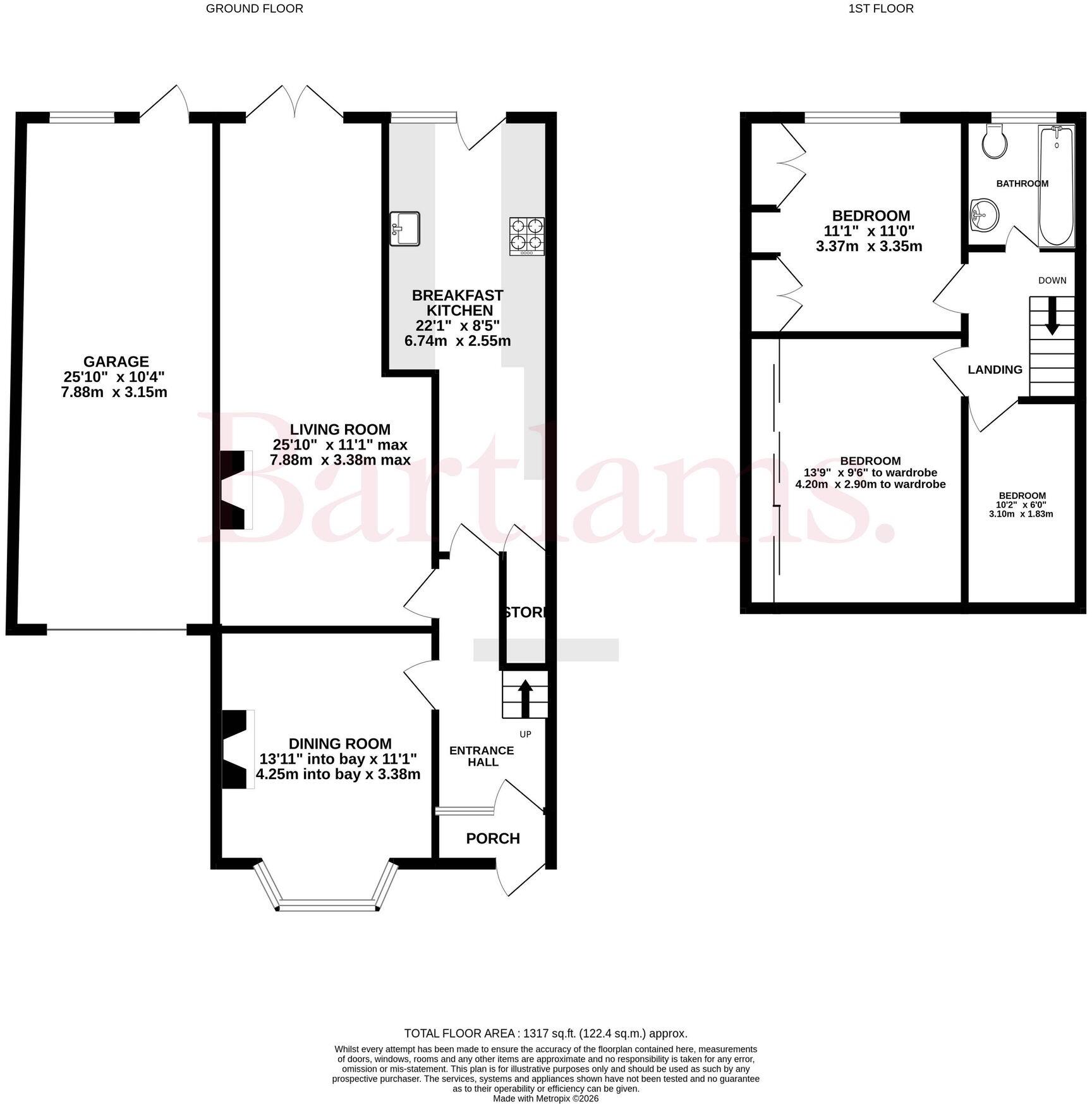 Beckminster Road, Wolverhampton, WV3 floorplan