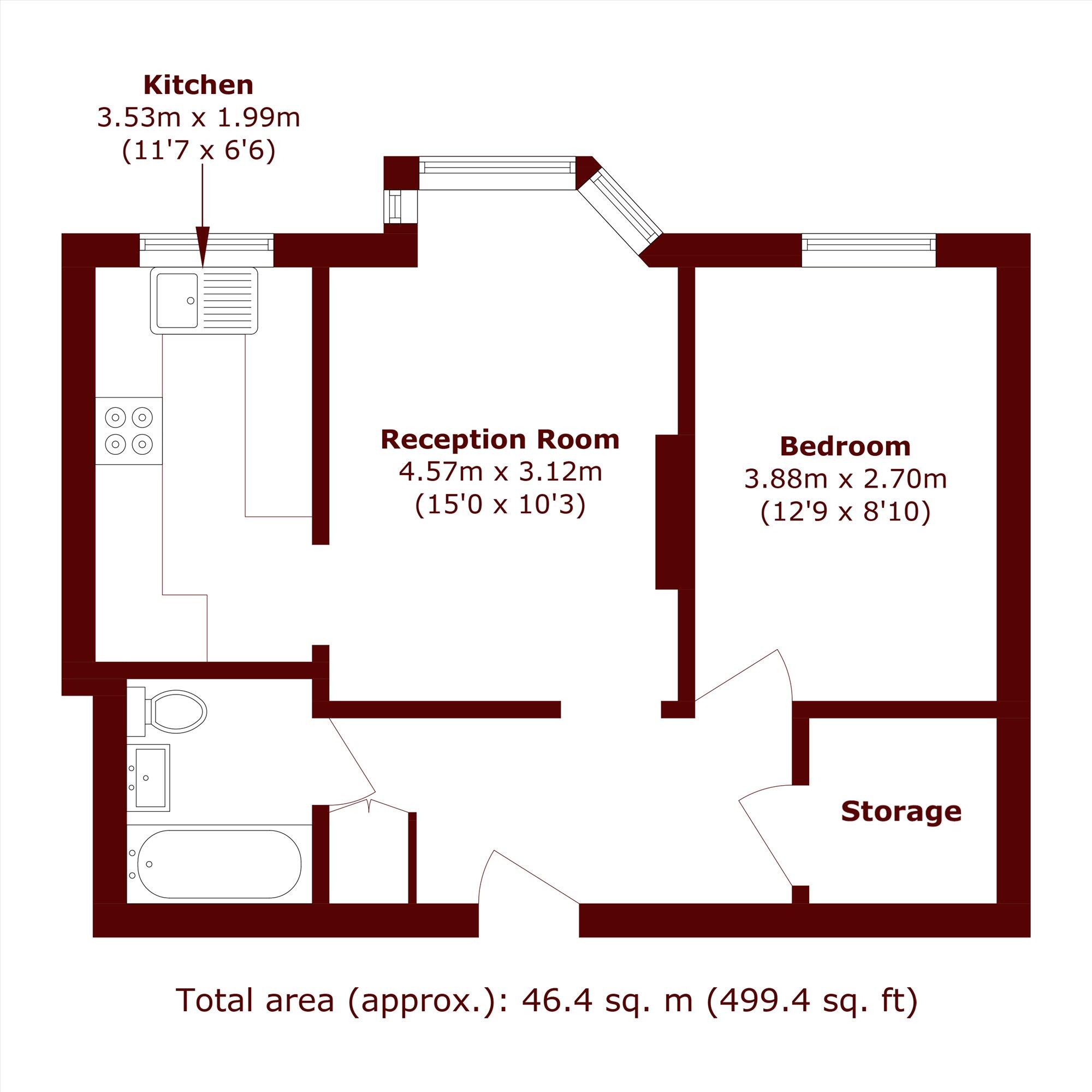 St Pauls Close, Charlton floorplan