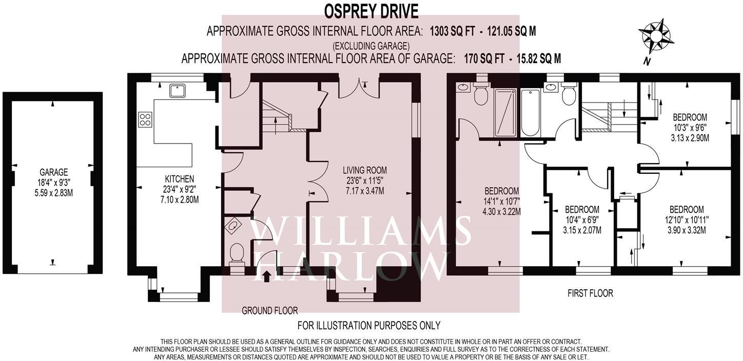 Osprey Drive, Epsom floorplan