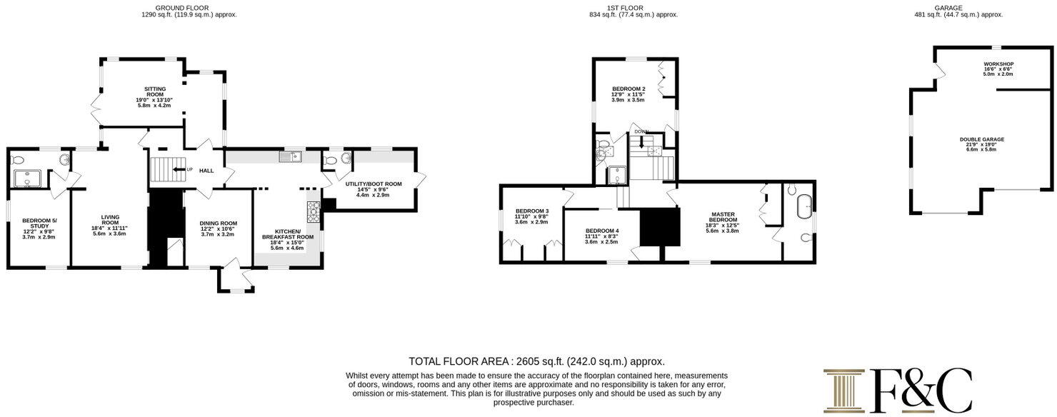 Thatched Cottage, Green Street, Little Hadham, Ware, SG11 floorplan