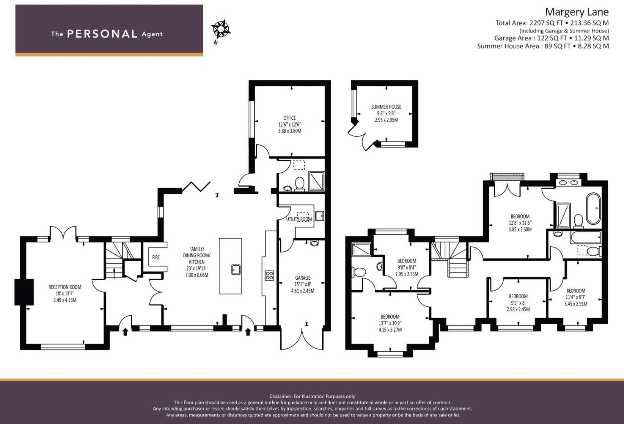 Margery Lane, Lower Kingswood, KT20 floorplan