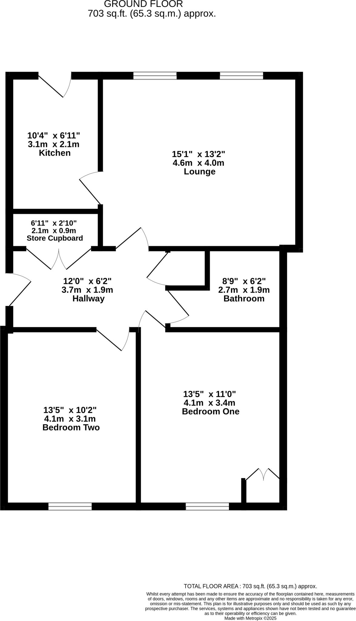 Valley View, Woodhead Road, Holmbridge, Holmfirth, HD9 floorplan