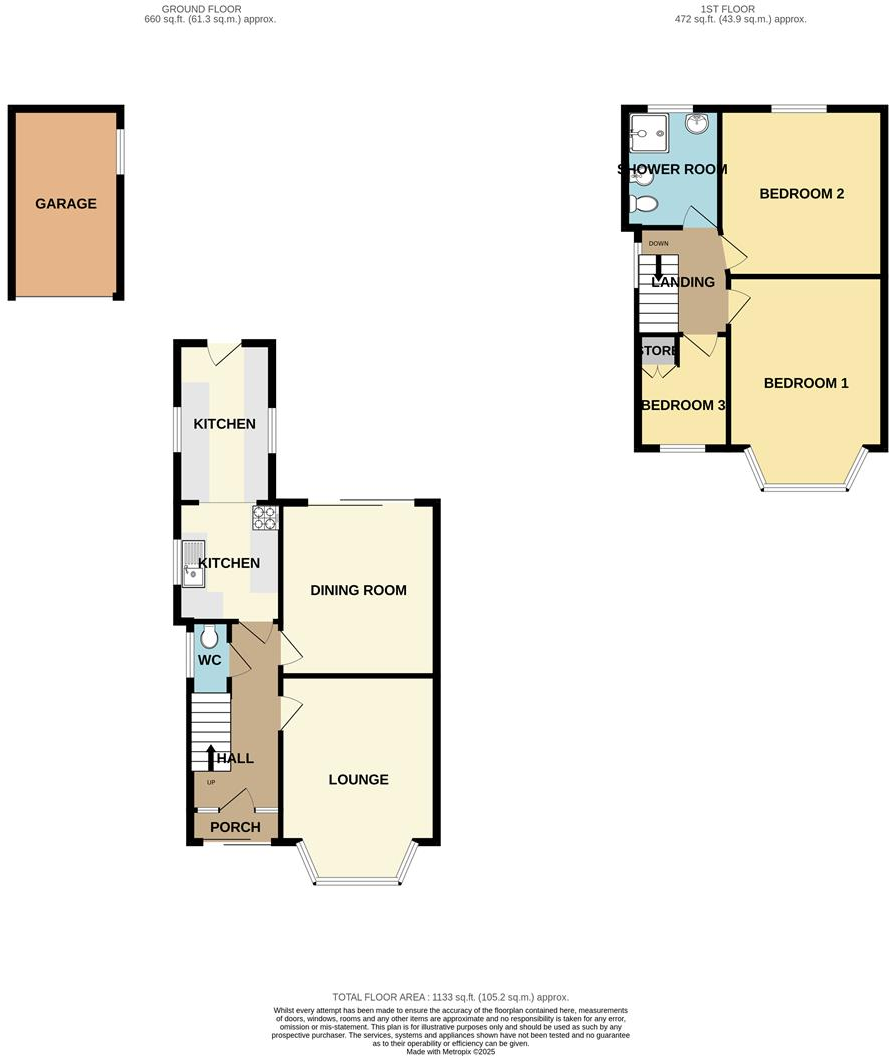 Highfield Road, Ormskirk floorplan