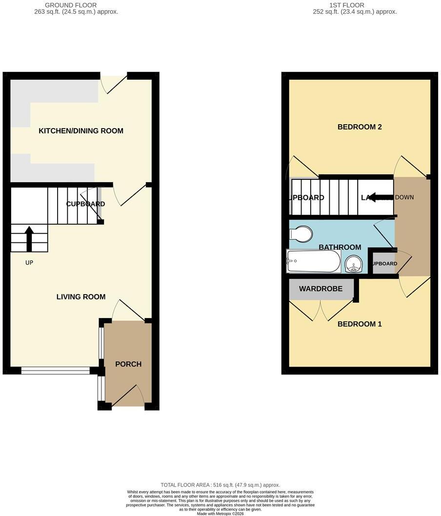 Oak Road, Tavistock floorplan