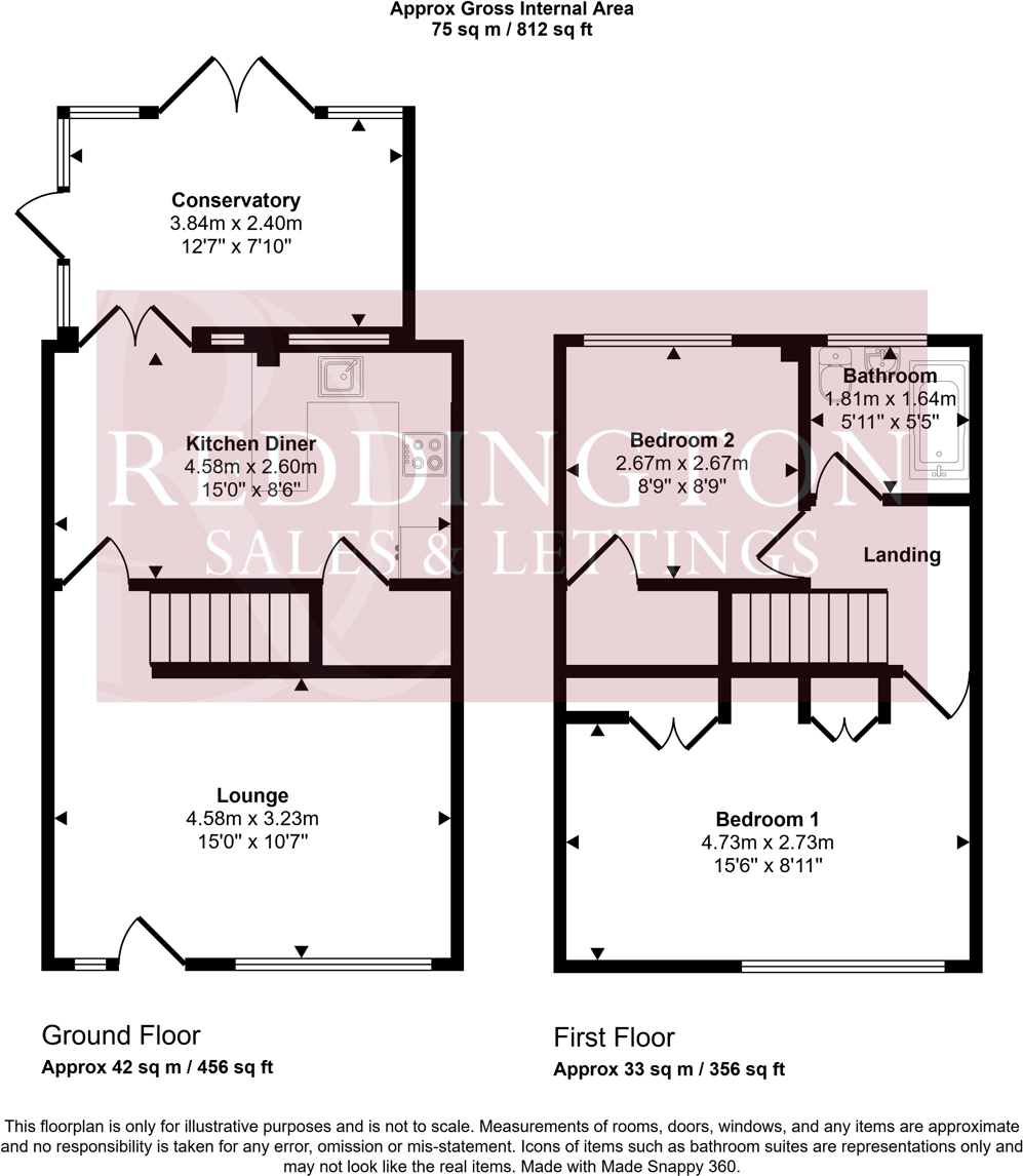 Tithe Close, Thringstone, Coalville, LE67 floorplan