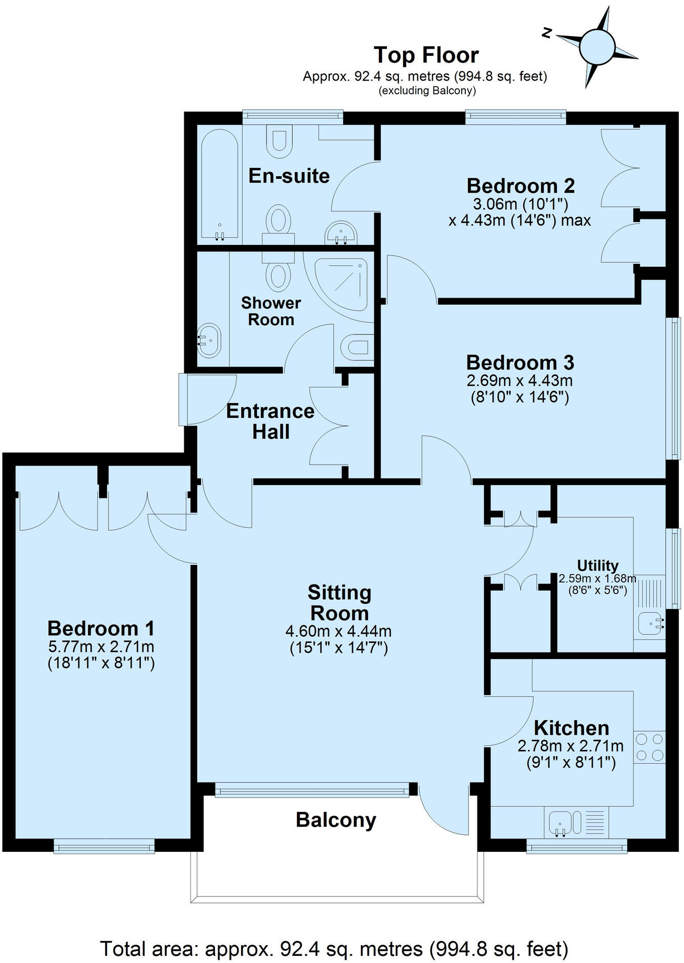 Riverside, Embankment Road floorplan