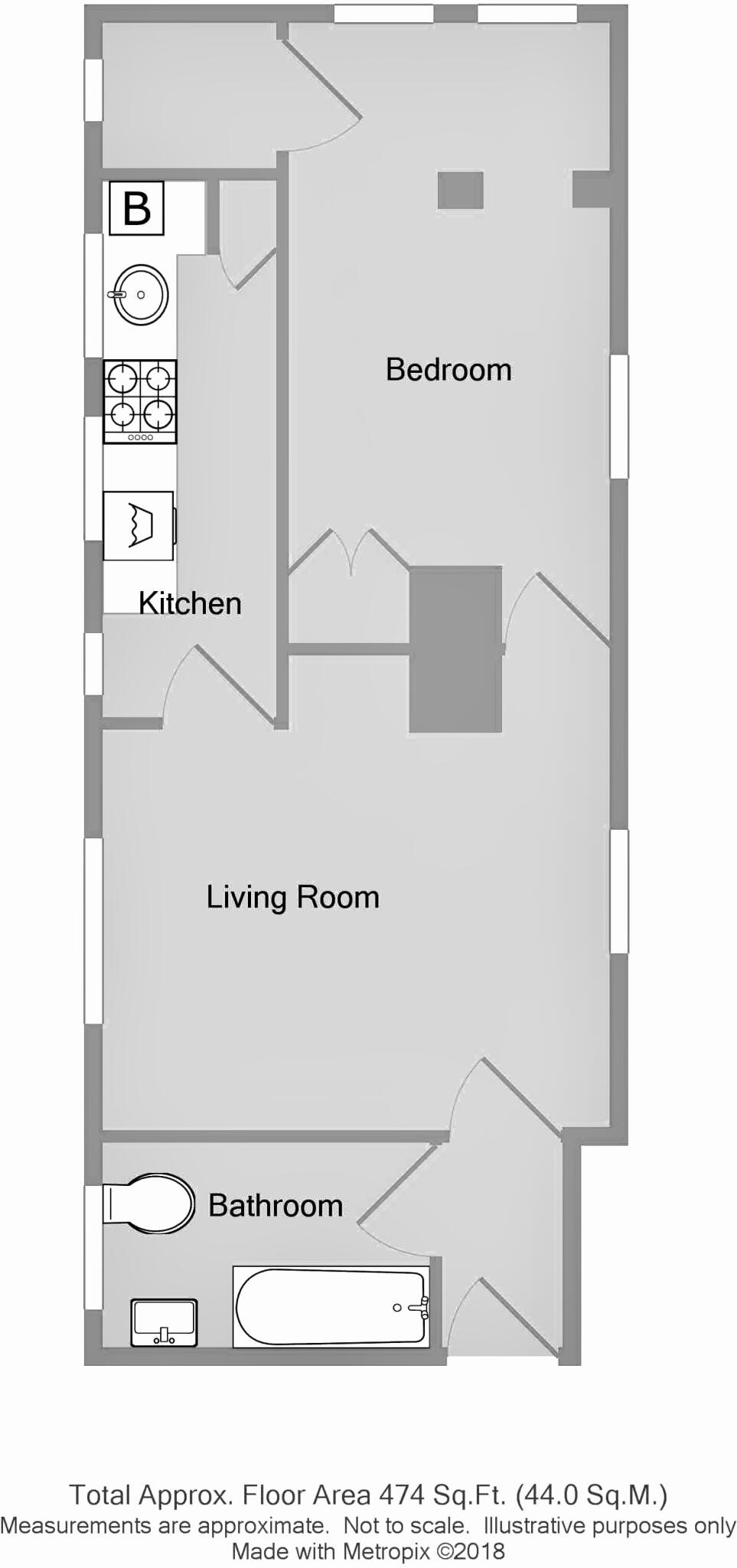 3 Oakwood Avenue, Beckenham floorplan