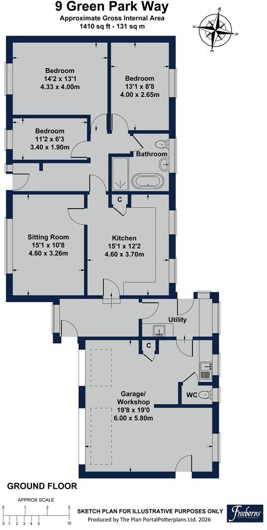 Green Park Way, Chillington, Kingsbridge floorplan