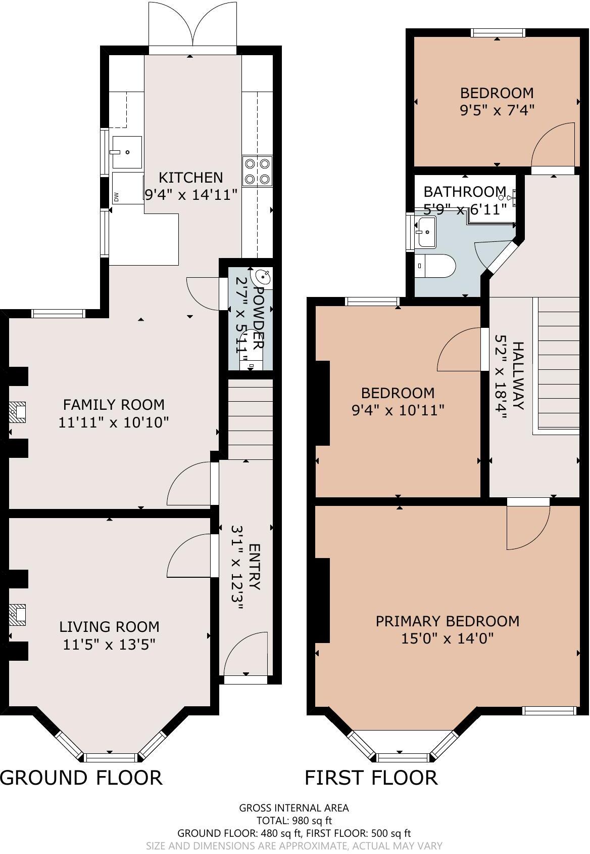 Evansfield Road, Llandaff North, Cardiff, South Glamorgan, CF14 floorplan