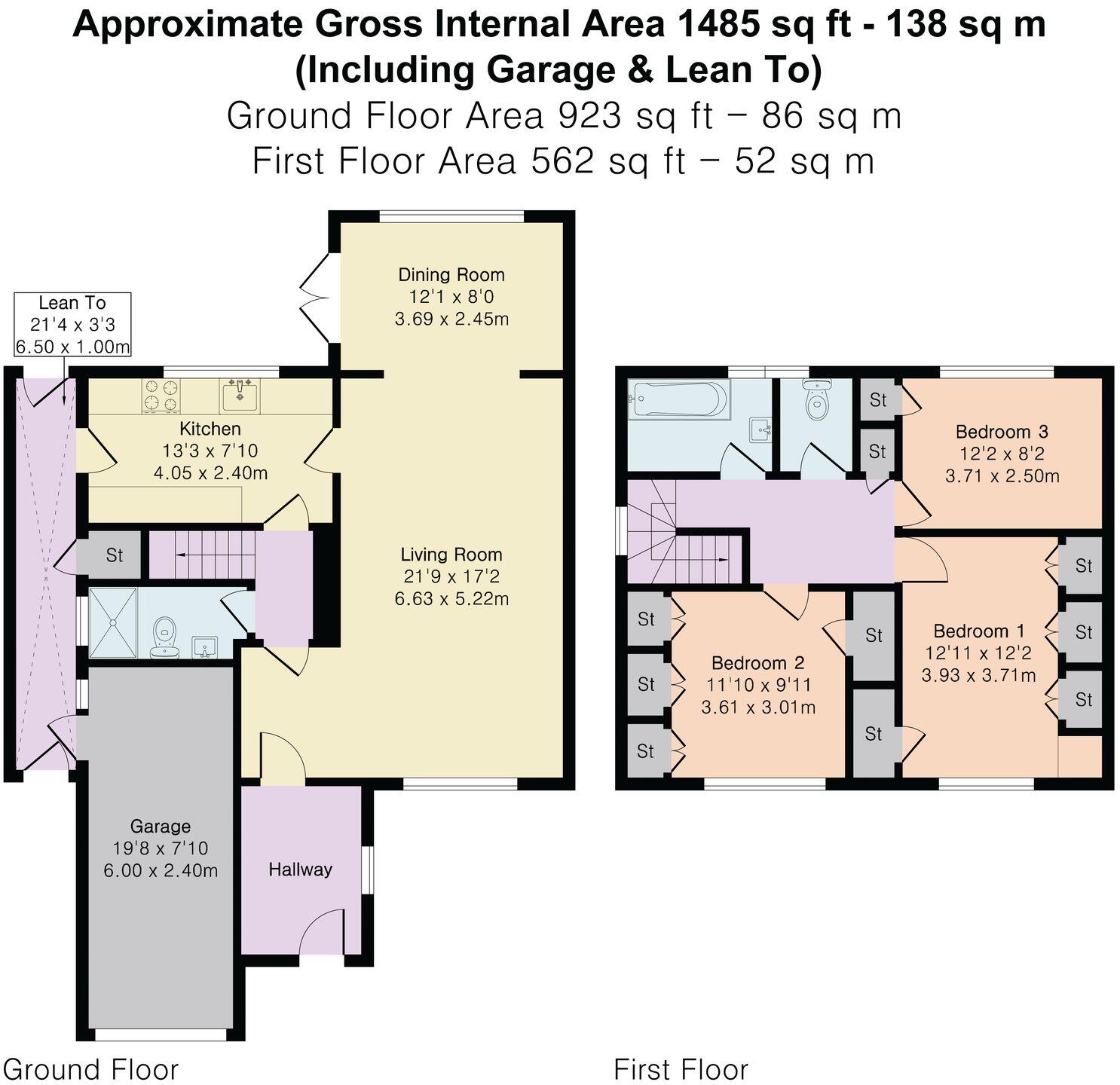 Falconwood Road, Croydon, CR0 floorplan