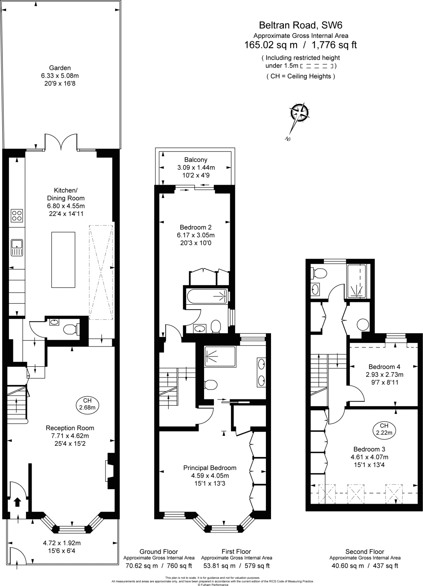 Beltran Road, London, SW6 floorplan