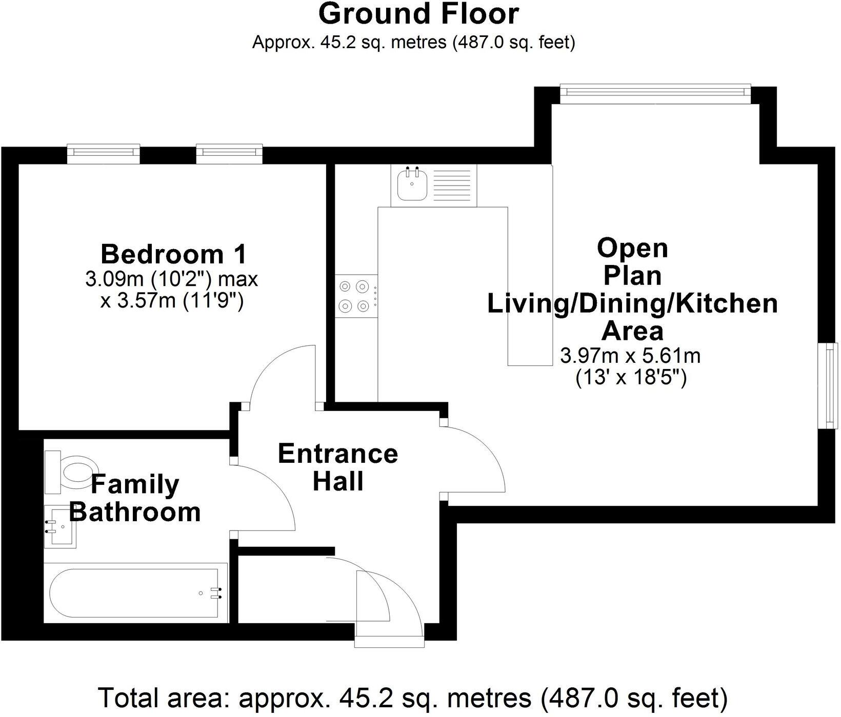 Appletons, Wantage, OX12 floorplan