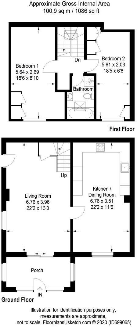 South Street, Totnes floorplan