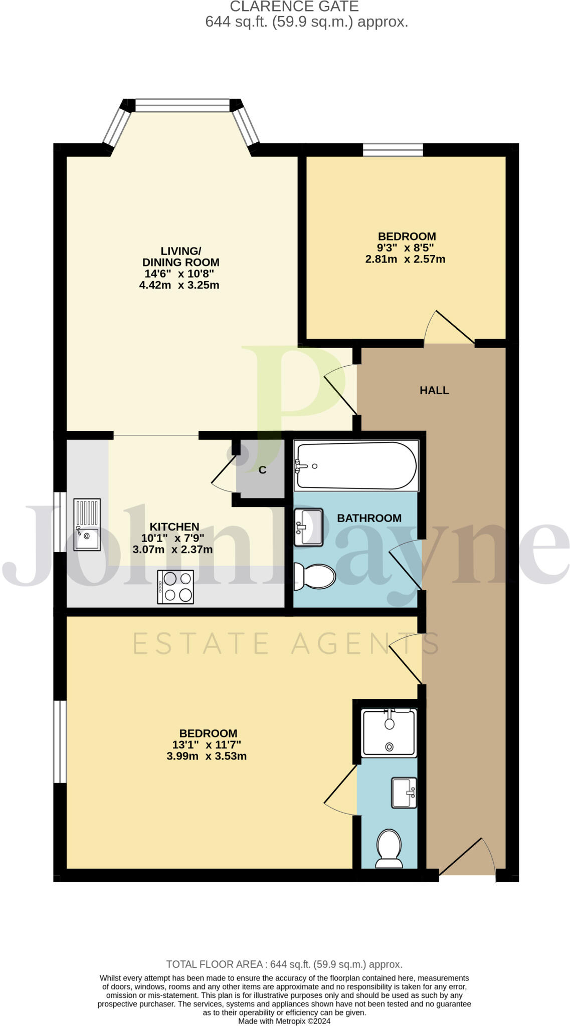 Coniston Road, Earlsdon, Coventry, CV5 floorplan
