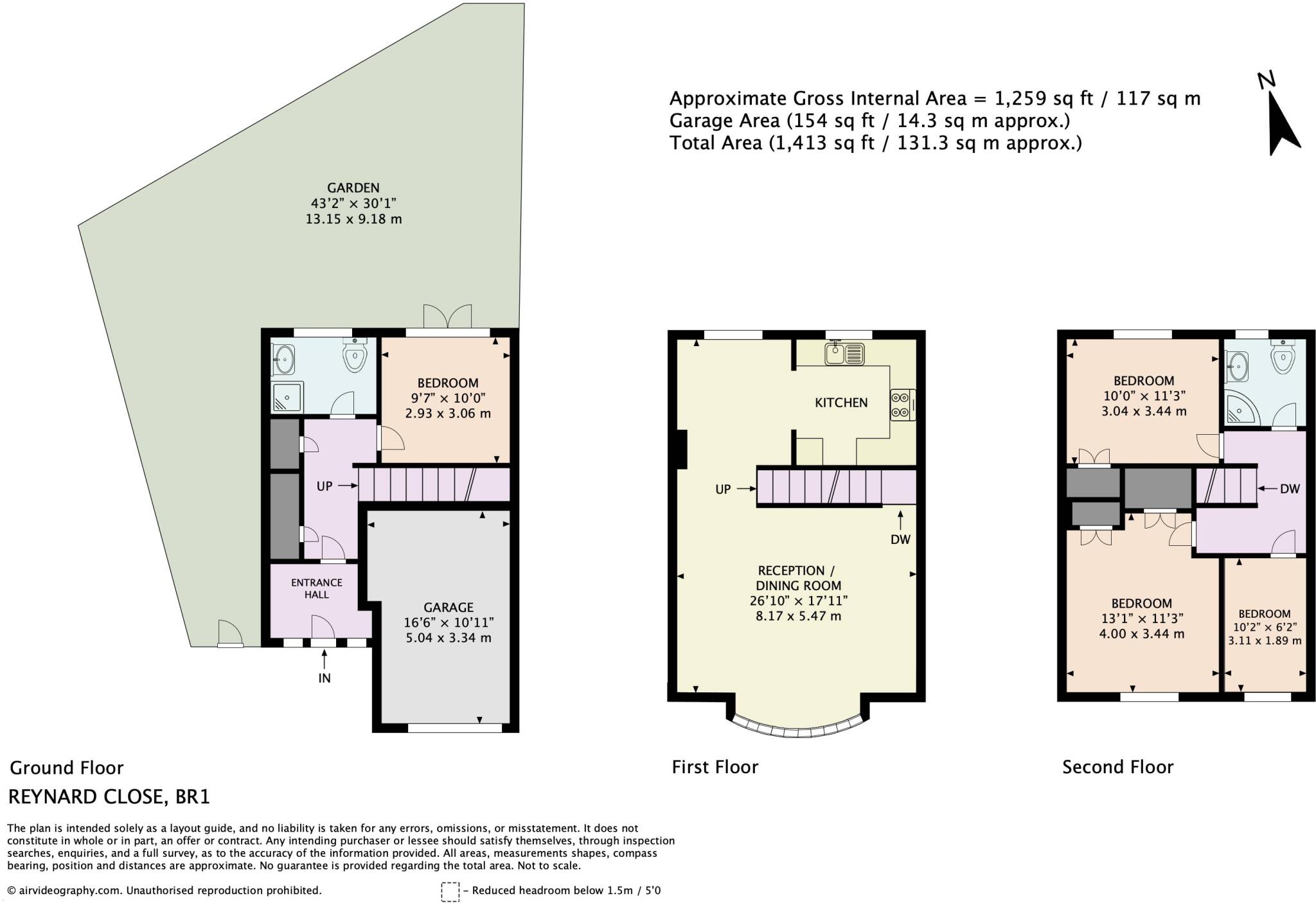 Reynard Close, Bromley, BR1 floorplan
