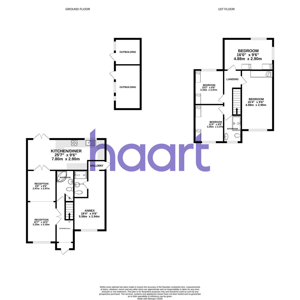 Willow Tree Close, Hayes floorplan