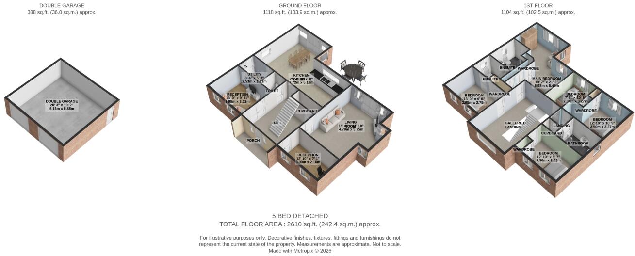 Plantagenet Way, Ashby-de-la-Zouch, Leicestershire, LE65 floorplan