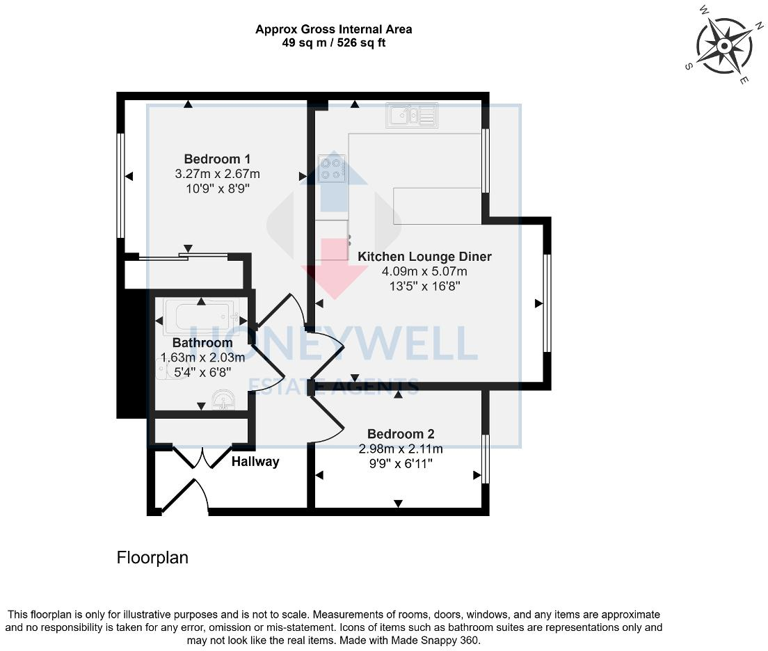 Stephen Mews, Clitheroe, BB7 1EP floorplan