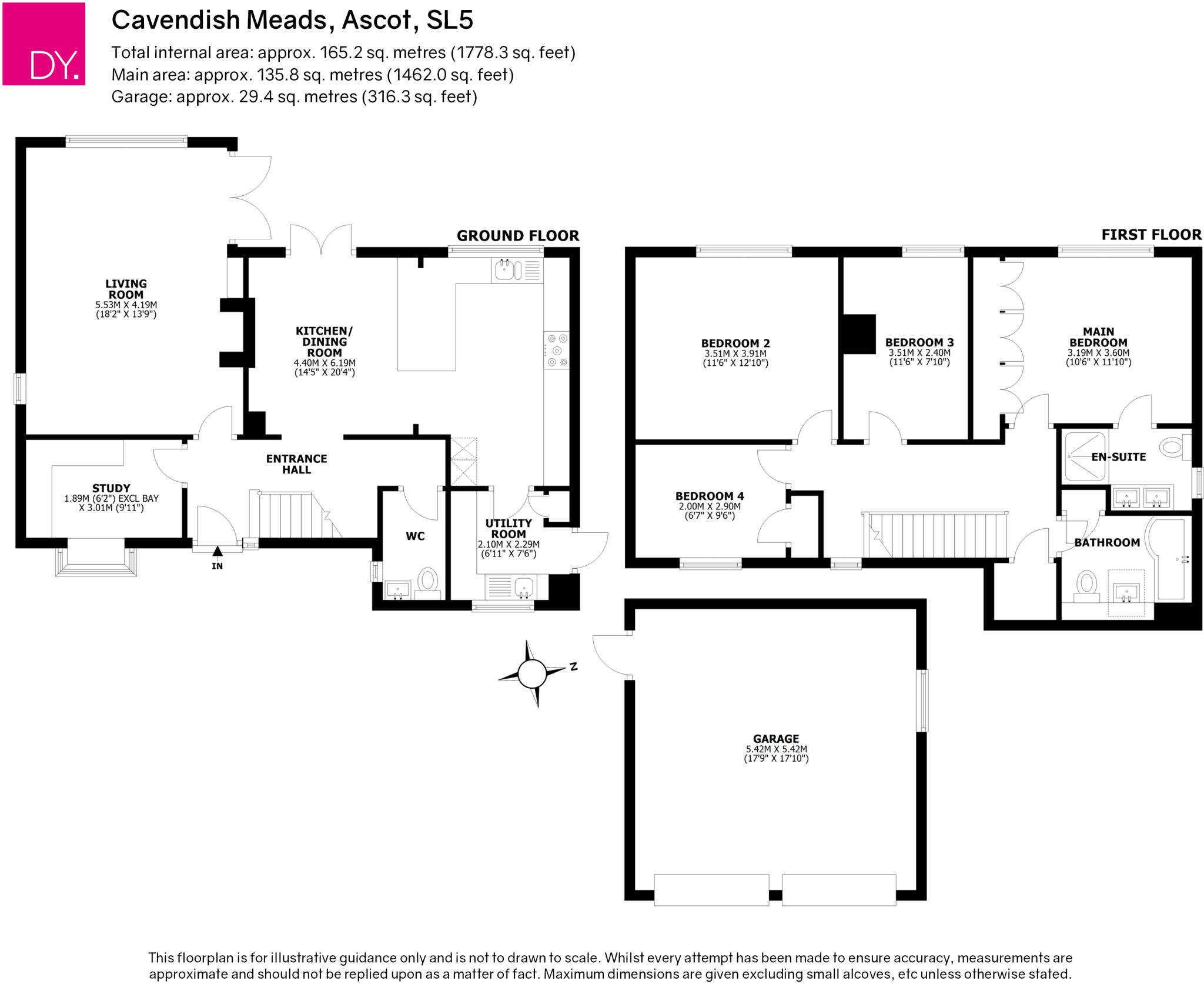 Cavendish Meads, Sunninghill, Ascot, Berkshire, SL5 floorplan