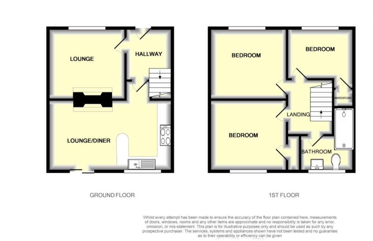 Mellock Lane, Little Neston, Neston floorplan