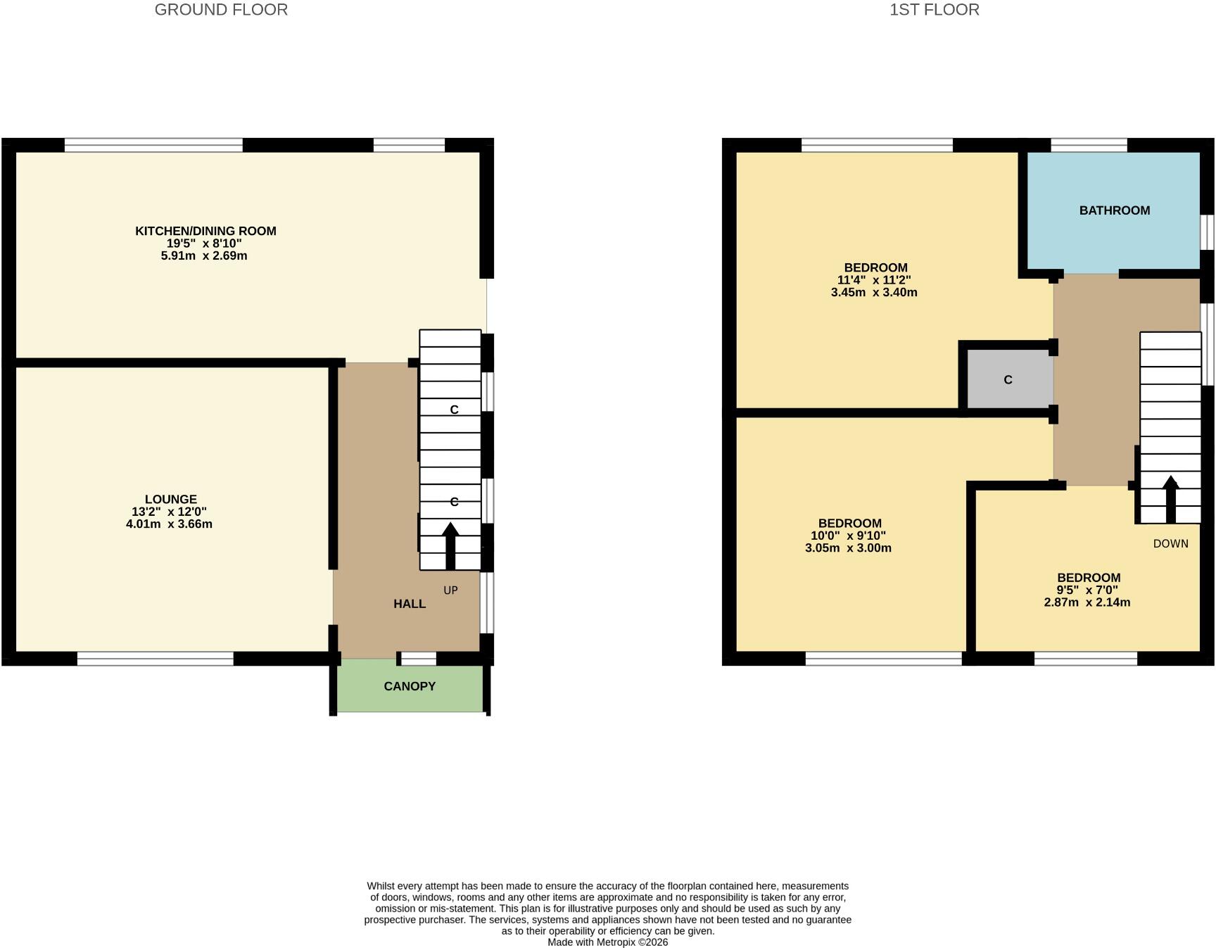 Stonymoor Close, Southampton, SO45 floorplan