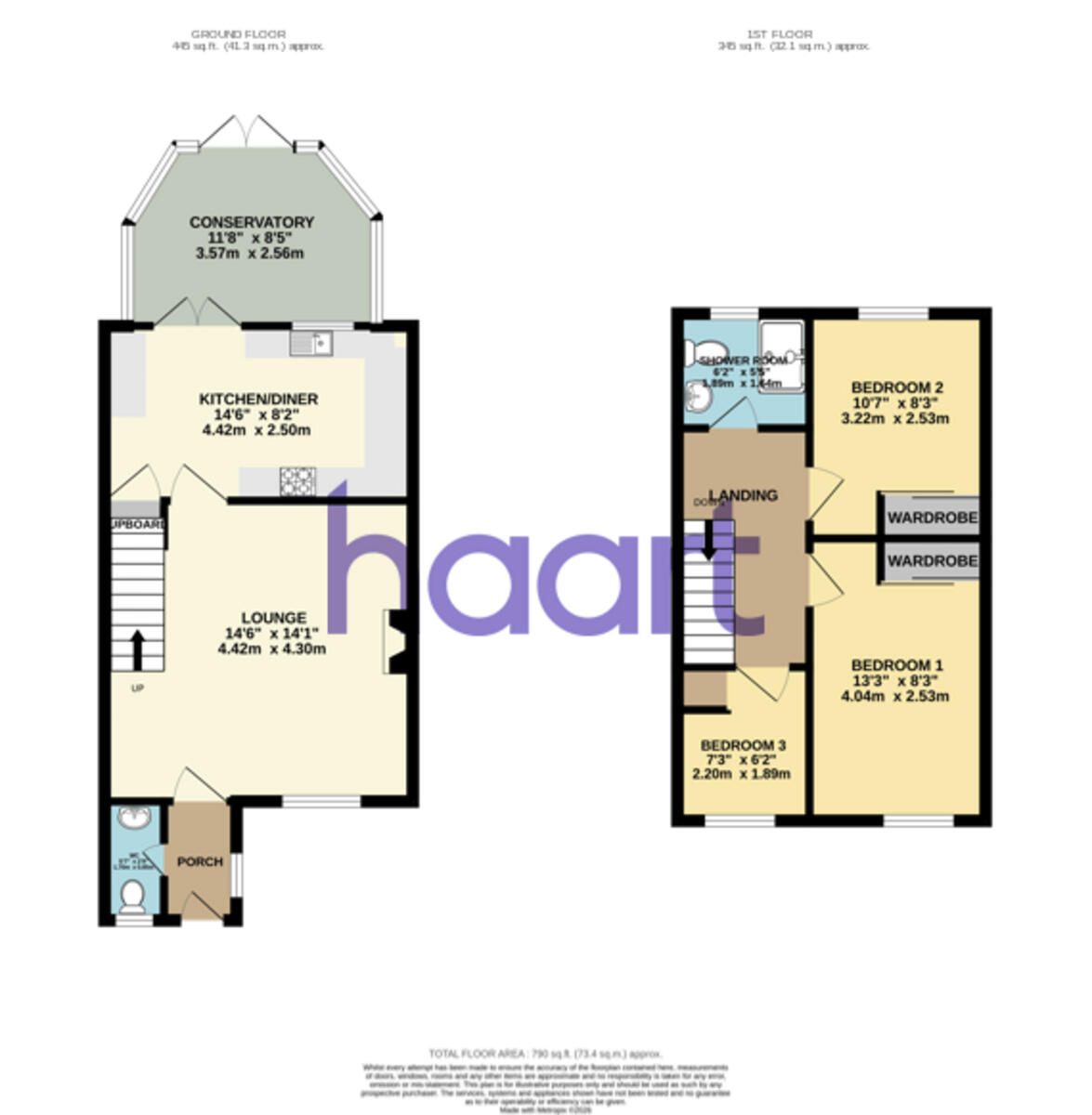 Pytt Field, Harlow floorplan
