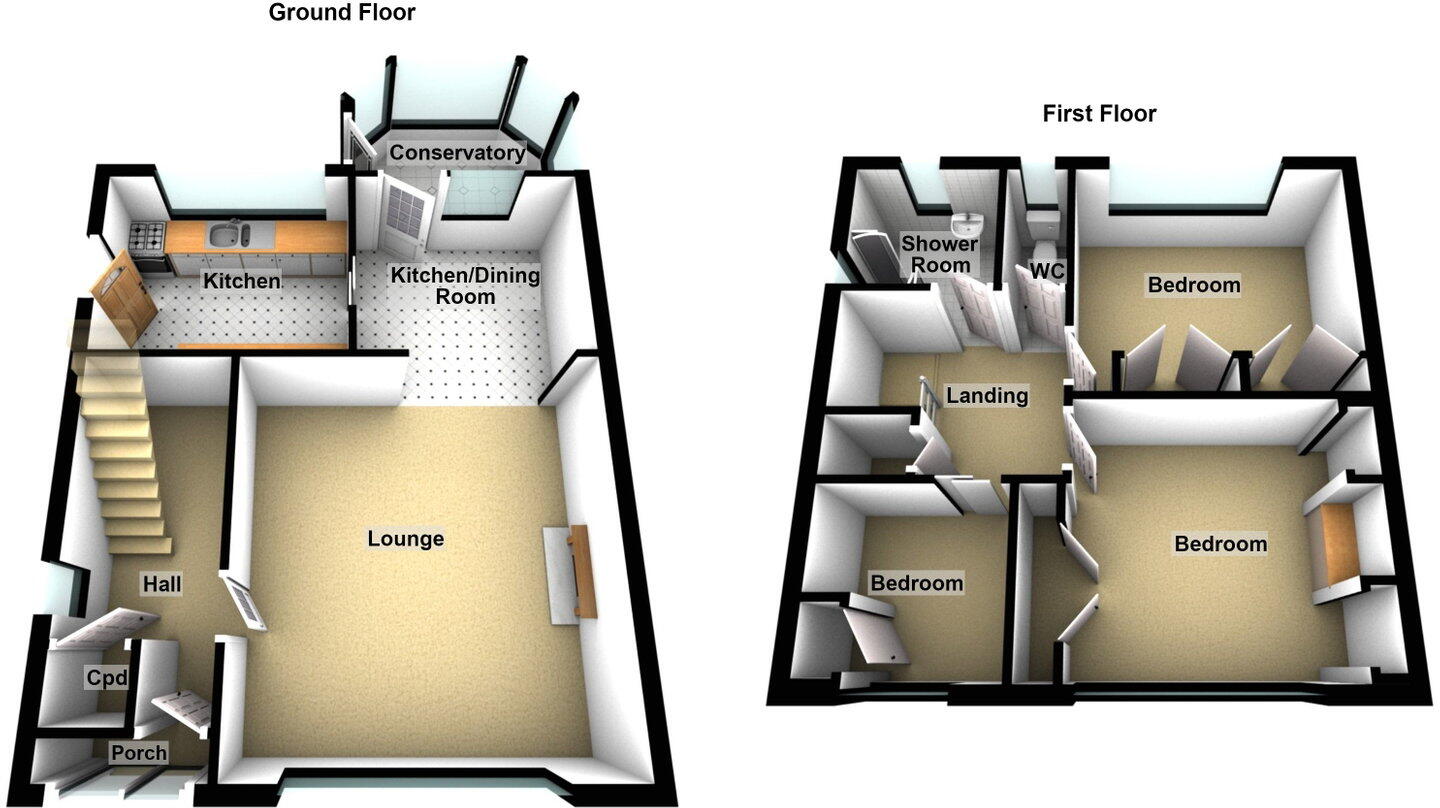 31 Turfland Avenue, Royton OL2 6EL floorplan