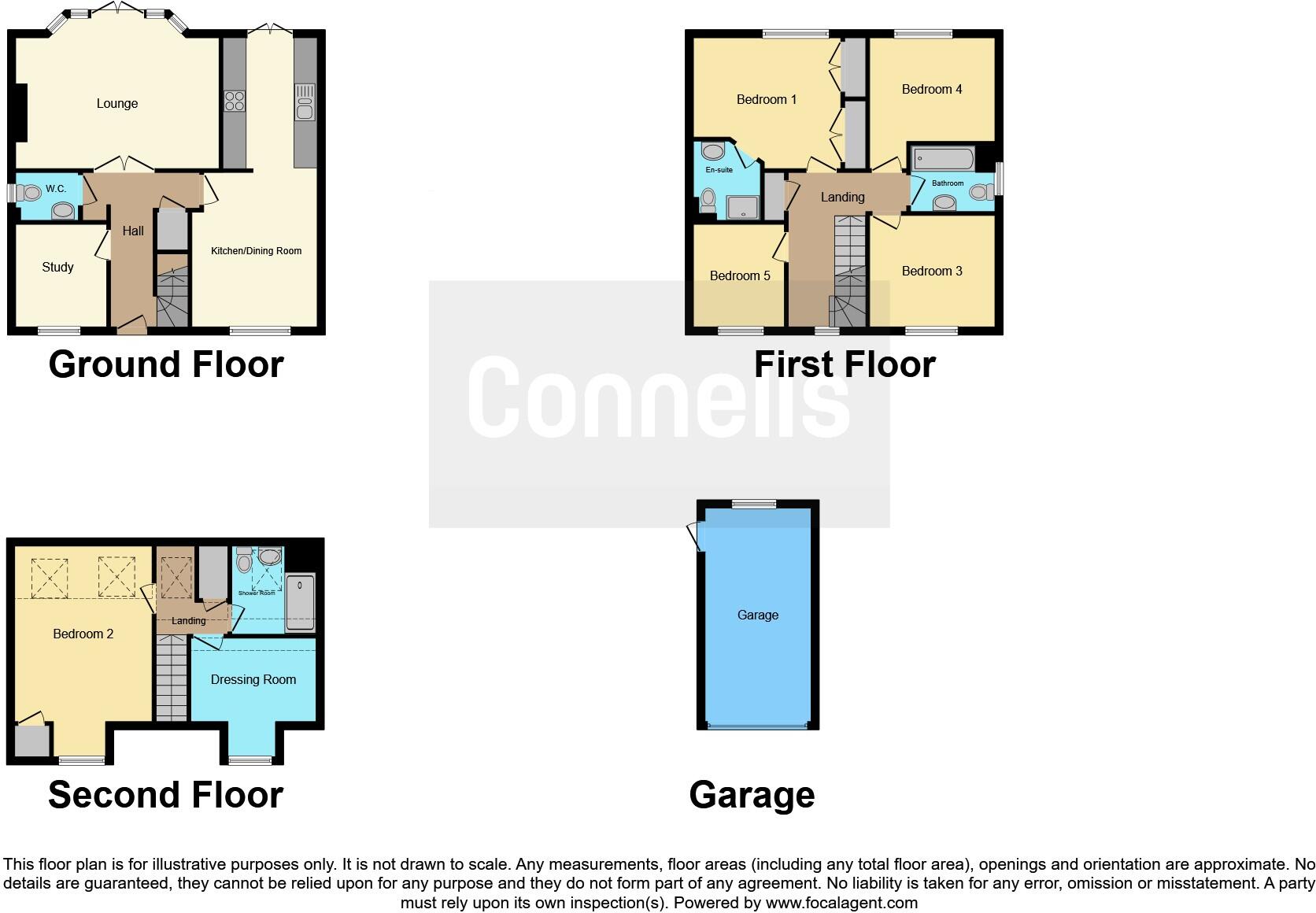 Dexter Close, Kennington, Ashford floorplan