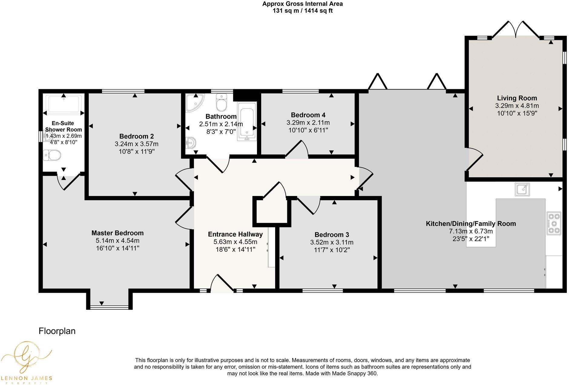 Poplar Gardens, Whittlesey, PE7 floorplan
