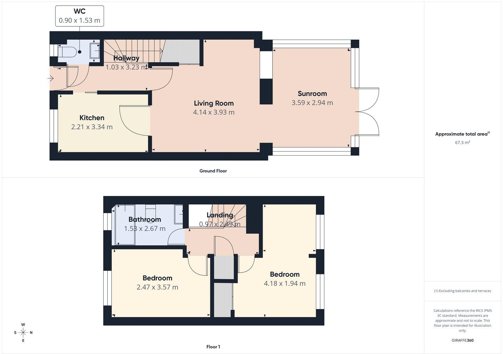 Sandburrows Road, Bristol, BS13 floorplan